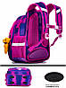 Рюкзак шкільний ортопедичний для дівчинки в 1-4 клас на 3 відділи Квітка SkyName R2-183, фото 6