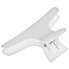 Sibel Затискачі для волосся білий пластмассовий 12шт