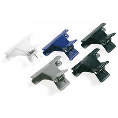 Sibel Затискачі для волосся пластик широкий 12шт