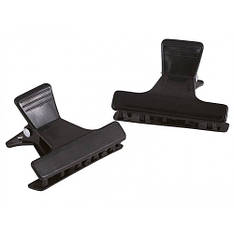 Зажим для волосся пластиковий чорний