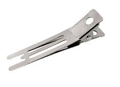 Sibel Затискач металевий маленький потрійний 100шт