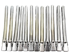 Затискачі для волосся алюмінієві SPL, 12 шт (964090)