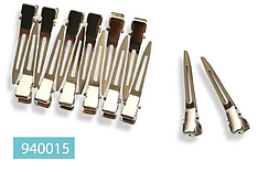 Зажим для локонів металевий SPL 940015 (12шт/уп)