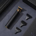 Тример машинка для стриження акумуляторна VGR V-179 3 насадки, фото 3