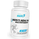 Вітаміни чоловічі Healthy Sport Nutrition (MST) men's Health Multivitamins 60 таблеток, фото 4