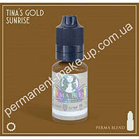 Пигмент Tinas Gold Sunrise для татуажа