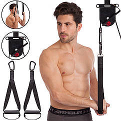 Петлі із рухомим блоком TRX SUSPENSION SYSTEM SP-Sport AF5004A чорний