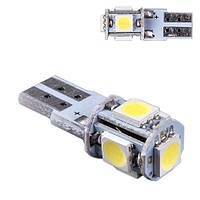 Лампа PULSO/габаритная/LED T10/W2.1x9.5d/W5W/5SMD-5050/12v/0.5w/60lm White (LP-136166)