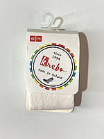 Колготки дитячі для дівчинки Krebo 1005-124 62-74 см Молочний