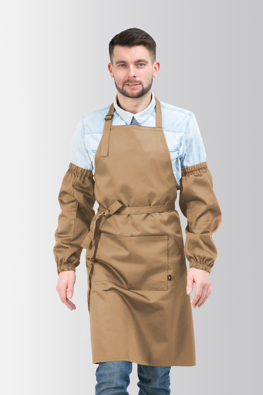 Нарукавники для кухаря, продавця, флориста Бежеві, фото 1