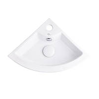 Раковина Qtap Kiwi 435х310х125 White з донним клапаном QT0911K184AW