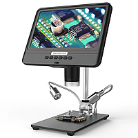 Цифровий мікроскоп AD-208 на штативі з монітором 8.5 дюйма і 260X(збільшення)