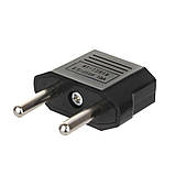 Мережевий перехідник євро для адаптерів живлення (Чорний), фото 3