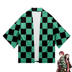 Хаори в стиле аниме Клинок, рассекающий Демонов | Кимоно в Японском стиле Кардиган Хаори Кимоно Косплей