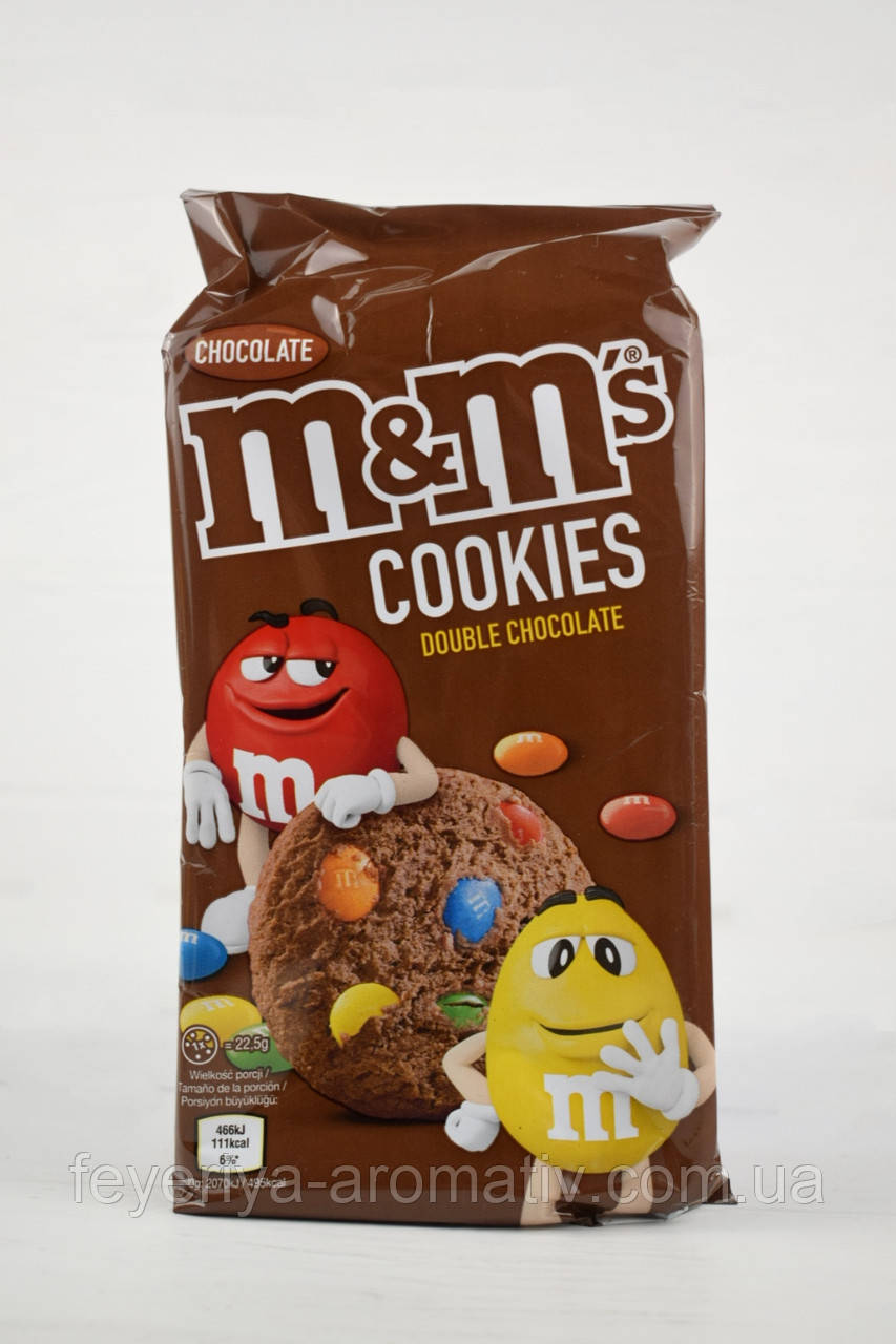 Печиво шоколадне з драже M&M`s 180г (Велика Британія)