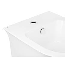 Біде підвісне Qtap Virgo 485х345х365 White QT1855051FW, фото 3