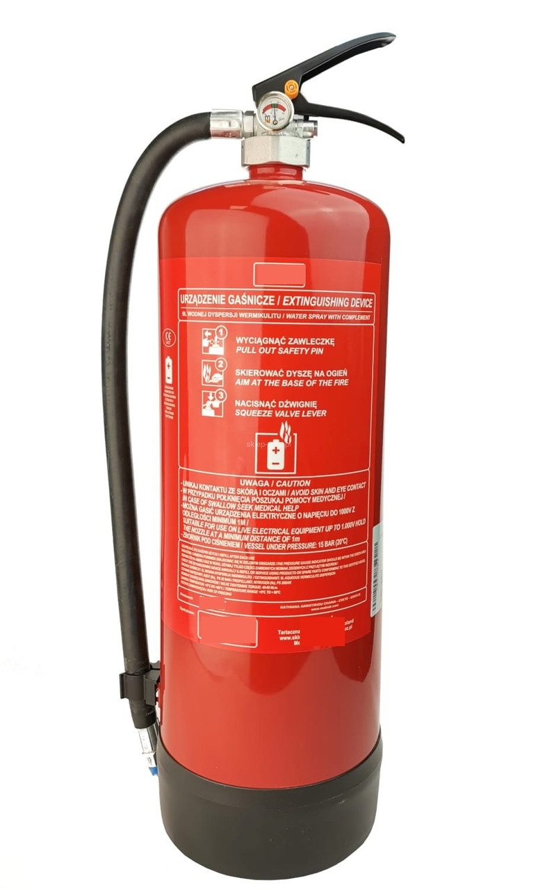 Купить Огнетушитель для тушения батарей и аккумуляторов LITHIUM-9, цена ...