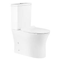 Унітаз-компакт Qtap Virgo безободковый з сидінням Soft-close QT18222169ARW