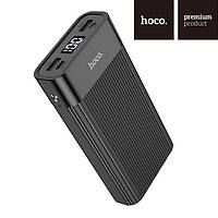 УМБ Hoco Premium J85 Type-C, USB, Micro-USB (2A, 20000 mAh, USB Type-С, портативная зарядка) powerbank  - Черн