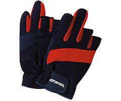 Рукавички Owner Meshy Glove 3 Finger Cut Assort 9642 L Red
