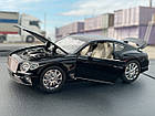 Bentley Continental GT. 1:24 Машинка колекційна XLG копія 20 см метал інерційна, світло, звук / Мікс, фото 5