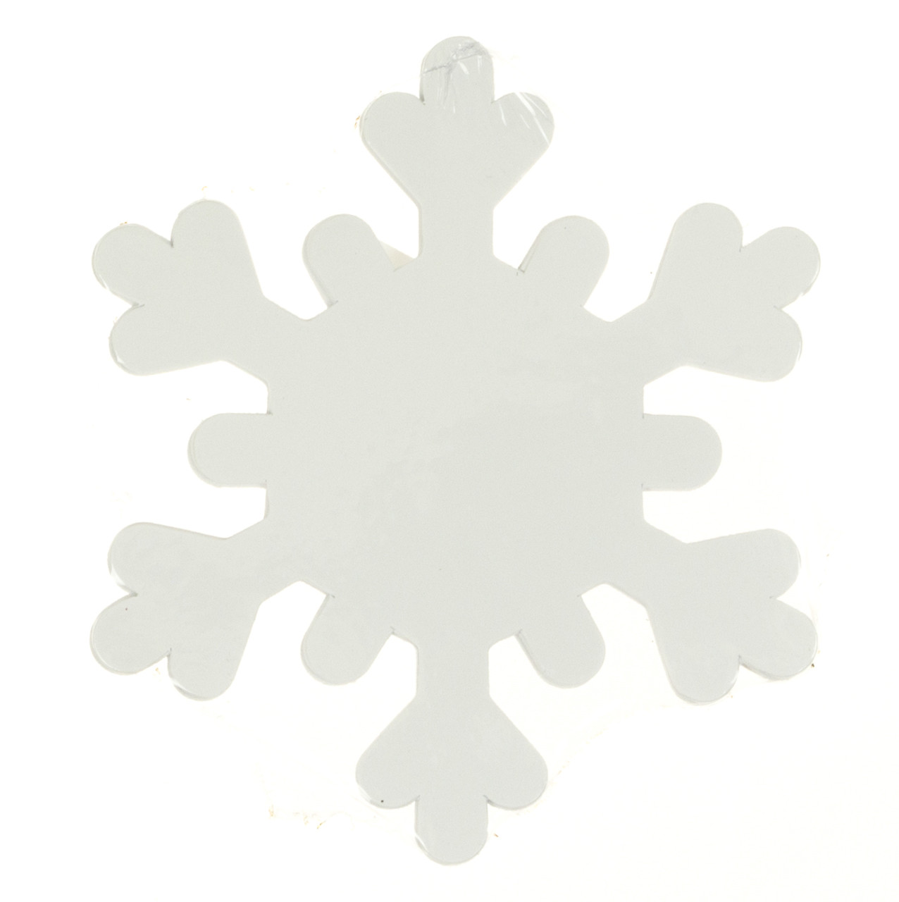 Сніжинка паперова для прикрас 11см біла(50), фото 1