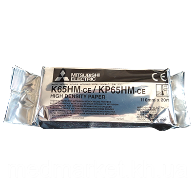 Папір для відеопринтера високої щільності MITSUBISHI K65HM