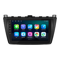 Штатна магнітола Lesko для Mazda 6 II (GH) Рестайлінг 2009-2013 екран 9" 4/32Gb/ 4G/ Wi-Fi/ CarPlay Premi 3 шт., фото 4