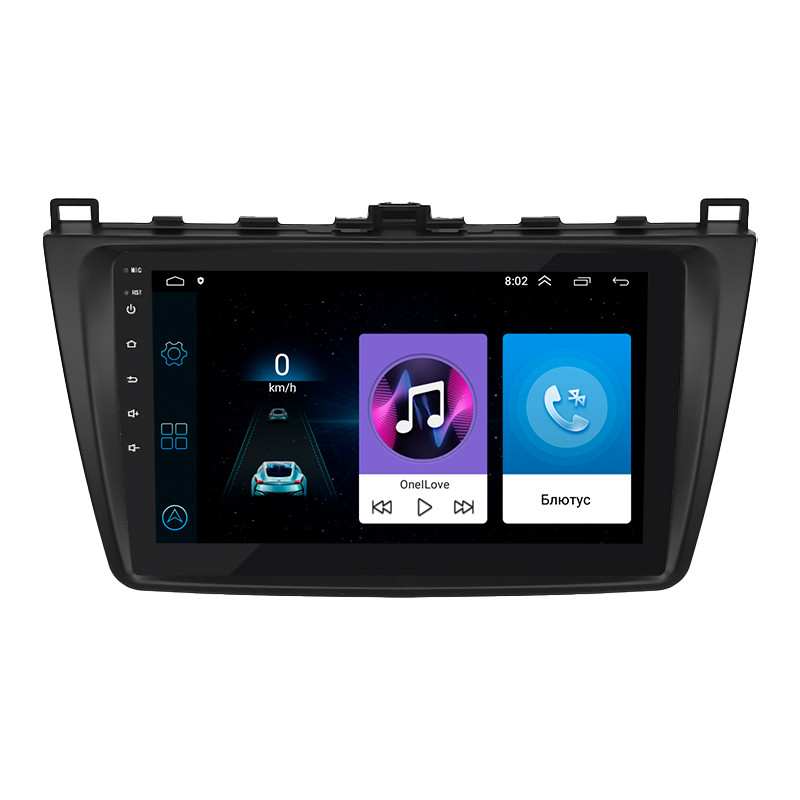 Штатна магнітола Lesko для марки Mazda 6 (2015-2019гг.) 9" 1/16GB Wi-Fi Optima Android GPS Мазда