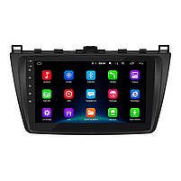 Штатна магнітола Lesko для Mazda 6 II (GH) Рестайлінг 2009-2013 екран 9" 2/32Gb/ Wi-Fi Optima GPS Android 6 шт., фото 3