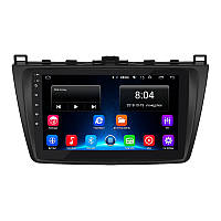 Штатная магнитола Lesko для Mazda 6 II (GH) Рестайлинг 2009-2013 экран 9" 2/32Gb Wi-Fi Base GPS Android