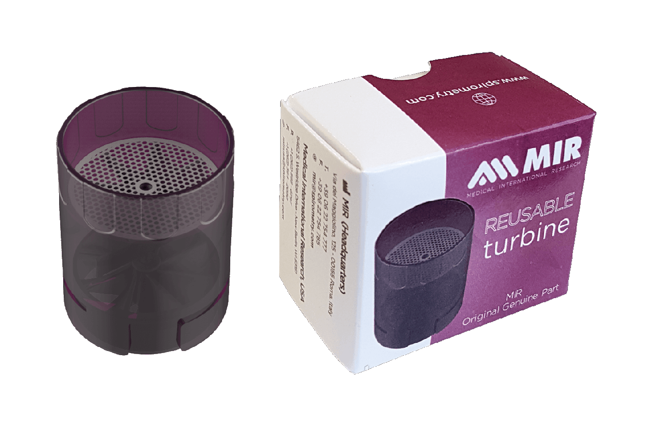 Турбінний датчик багаторазовий до спірометрів MIR (Італія)