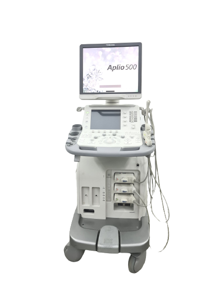 УЗД-апарат Toshiba Aplio 500 (2014) + 3 датчики Відновлений ЗД-сканер експертного класу з доплером
