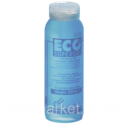 Гель для УЗИ ECO SUPERGEL 260 Г - фото 1 - id-p221079546