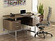 Робочий двотрубовий письмовий стіл лофт для дому, офісу L-81 NEW Loft Design, фото 2