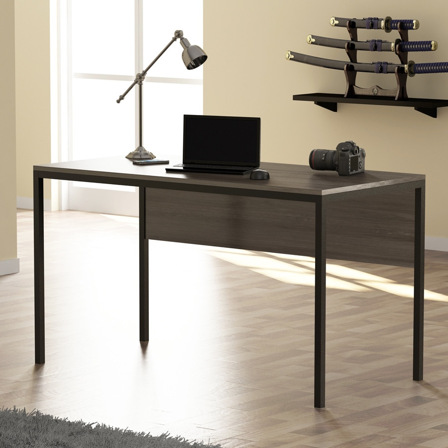 Современный письменный стол минимализм без тумб L-2p Loft Design - фото 7 - id-p471534995