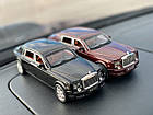 Rolls-Royce Phantom. 1:24 Металева колекційна машинака XLG інерційна, світло, звук у коробці / Мікс, фото 10