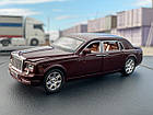 Rolls-Royce Phantom. 1:24 Металева колекційна машинака XLG інерційна, світло, звук у коробці / Мікс, фото 8