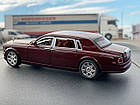 Rolls-Royce Phantom. 1:24 Металева колекційна машинака XLG інерційна, світло, звук у коробці / Мікс, фото 7