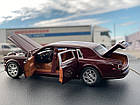 Rolls-Royce Phantom. 1:24 Металева колекційна машинака XLG інерційна, світло, звук у коробці / Мікс, фото 5