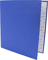 Папка "Norma" №5307-06 A4/50мм на 2кільця d-35мм (D) PVC картон (синя)(24)