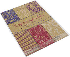 Папір дизайн. А4 7арк. крафт "Глибока любов" №17459/Поділля/(10)(360)