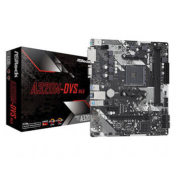 Материнська плата ASRock A320M-DVS R4.0