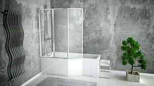 Комплект панелей до ванни Integra 150х75 ліва і права BESCO PMD PIRAMIDA, фото 2