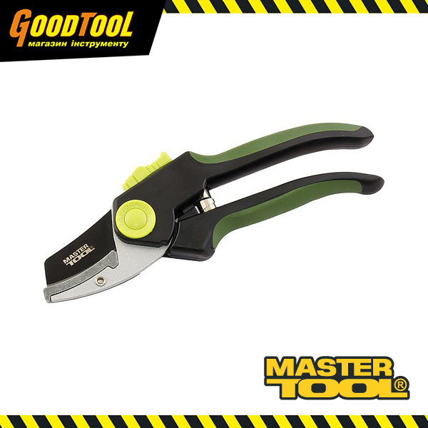 Секатор садовий з ковадлом 200 мм Mastertool 14-6124
