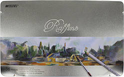 Олівці кольор. 36 кольор. "Marco" №7120-36TN аквар. метал. кор-ка(4)(24)