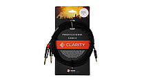 Інсертний кабель Clarity mini JACK-2xJACK-B/5m