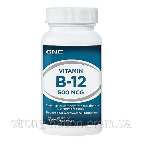 VIT B12 500 | 100 tab | GNC