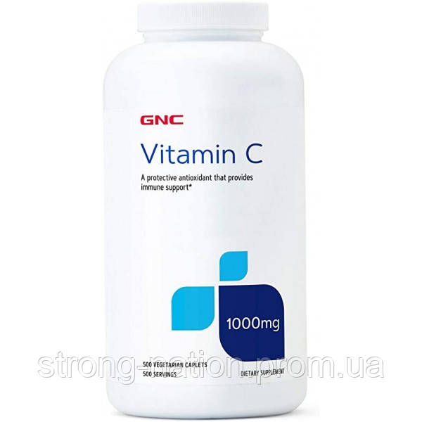 VIT C 1000 ROSE HIPS | 500 caplets | GNC