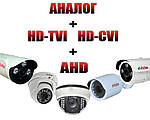 MHD мультиформатні камери відеоспостереження 4 в 1